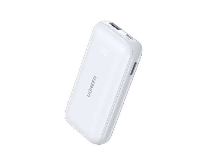 UGREEN Two-Way Hurtiglading Powerbank 10000 mAh - Hvit