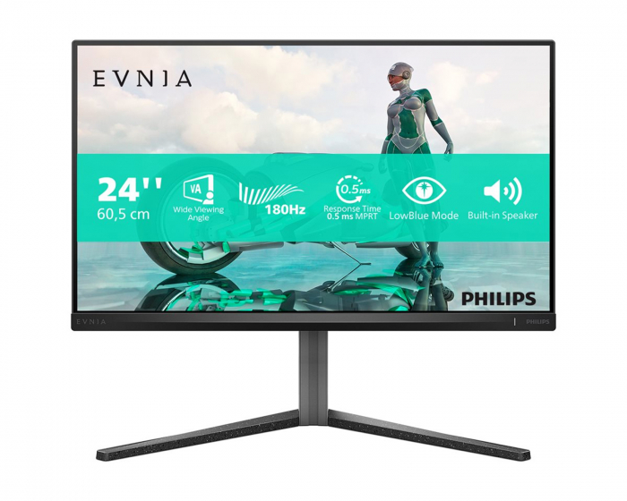 Philips Evnia 3000 24” Gamingskjerm 180Hz 0,5ms FHD IPS