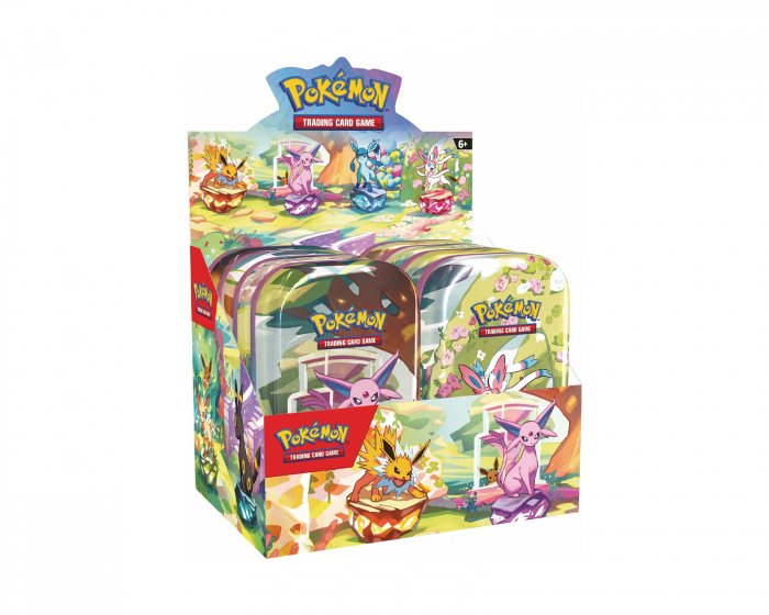 Pokémon Scarlet & Violet 8.5: Prismatic Evolutions Mini Tin