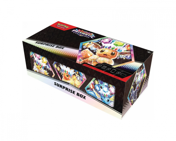 Pokémon Scarlet & Violet 8.5: Prismatic Evolutions Surprise Box Collection