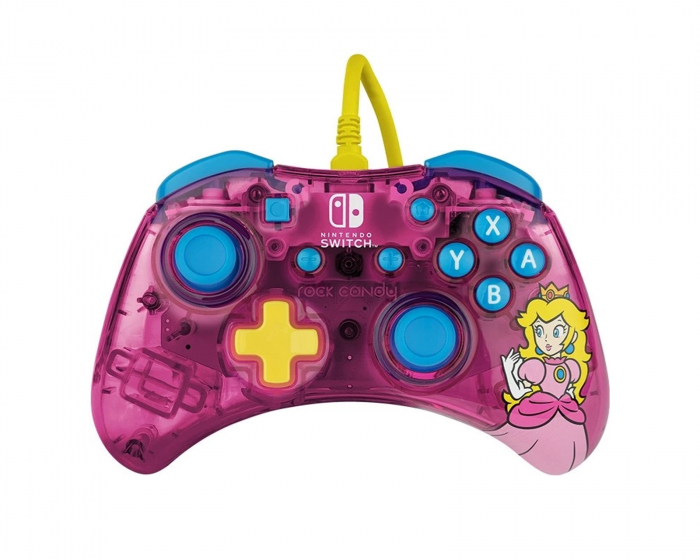 PDP Rock Candy Nintendo Switch Kontroller - Peach