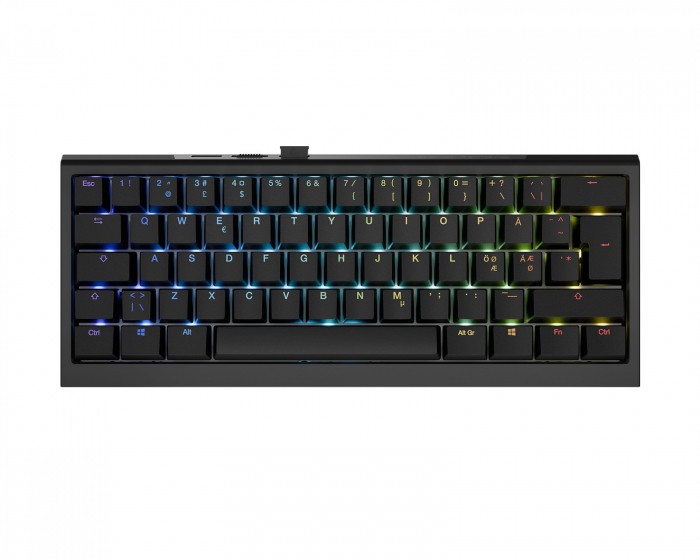 Ducky One X Mini 60% Trådløst Gaming Tastatur - Svart