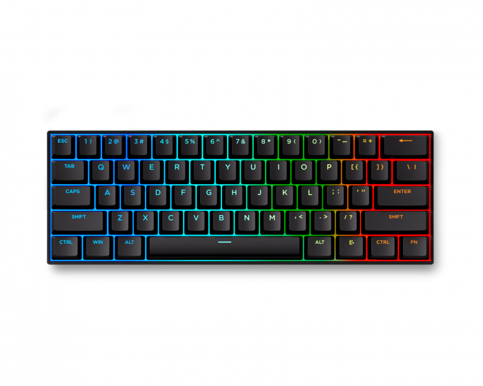 MCHOSE Ace 60 Pro ANSI Magnetic Switch Tastatur - Svart