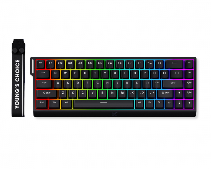 MCHOSE Ace 68 E-Sport ANSI Hall Effect Tastatur - Svart