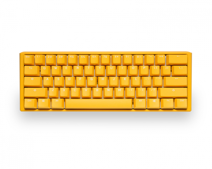 Ducky ONE 3 Mini Yellow Ducky RGB Hotswap Tastatur [MX Brown] (DEMO)