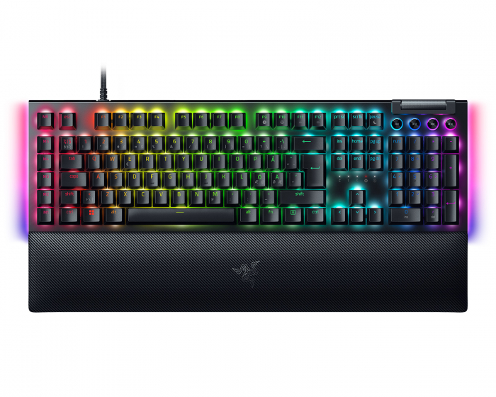 Razer BlackWidow V4 Mekanisk Tastatur Chroma RGB [Razer Green] (DEMO)