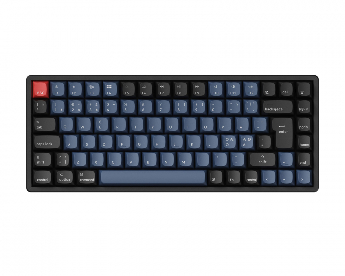 Keychron K2 Pro Trådløs Tastatur RGB Aluminium [K Pro Red] (DEMO)