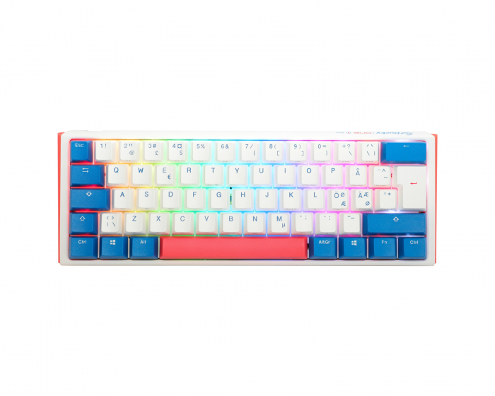 Ducky ONE 3 Mini Bon Voyage RGB Hotswap Tastatur [MX Blue] (DEMO)