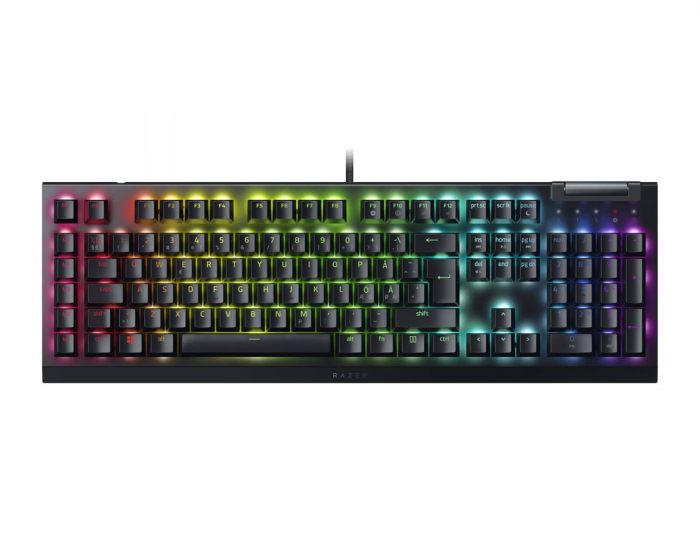 Razer BlackWidow V4 X Mekanisk Tastatur Chroma RGB [Razer Green] (DEMO)