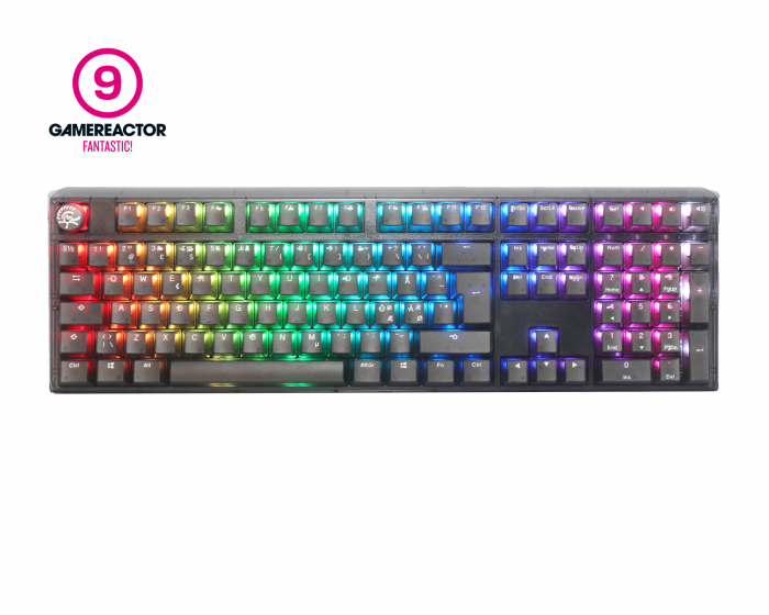 Ducky ONE 3 Aura Black RGB Hotswap Tastatur [MX Red] (DEMO)