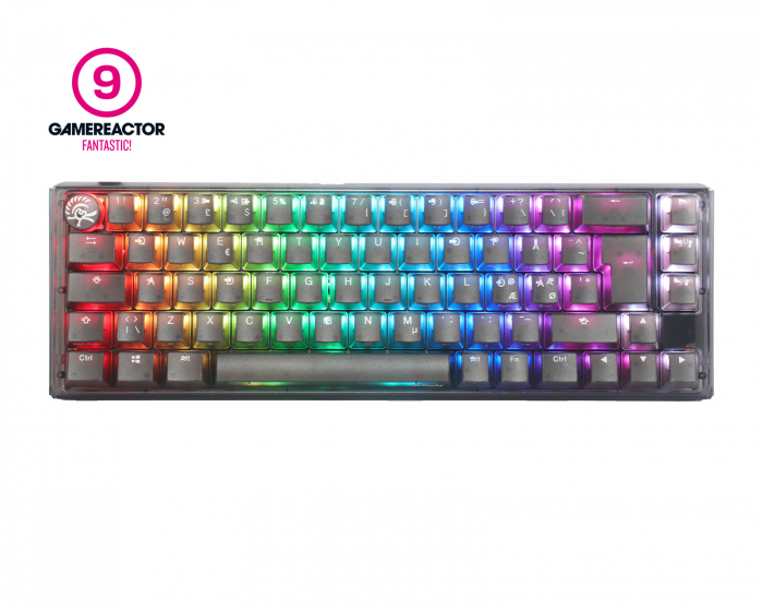 Ducky ONE 3 SF Aura Black RGB Hotswap Tastatur [MX Brown] (DEMO)