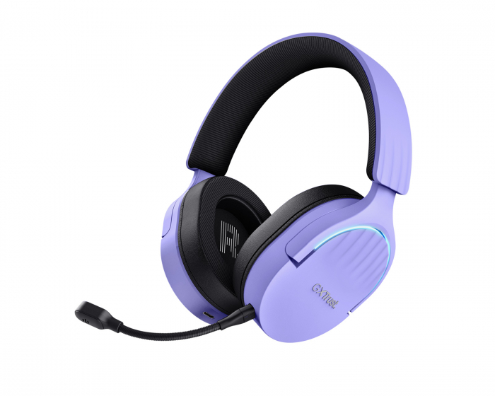 Trust GXT 491P Fayzo Trådløs Gaming Headset - Lilla (DEMO)