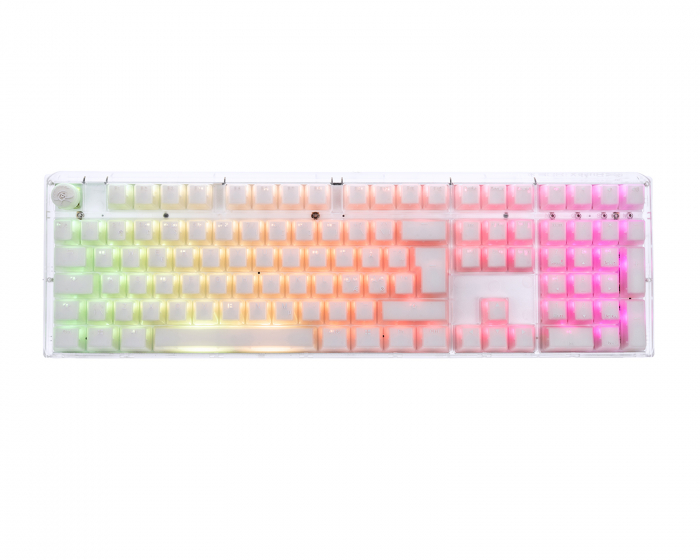 Ducky Aura Keycaps Set Nordisk Layout - Hvit (DEMO)