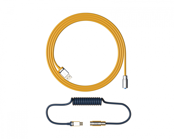 Akko Custom Coiled Aviator USB-C Cable V2 - Macaw (DEMO)