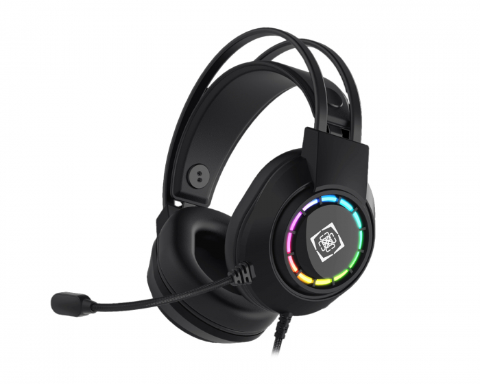 Deltaco Gaming DH220 Kablet RGB Gaming Headset - Svart (DEMO)