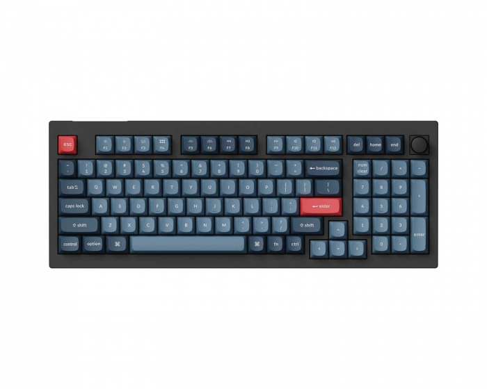 Keychron V5 Max QMK/VIA RGB Hotswap Trådløst Tastatur [Gateron Jupiter Red] - ISO (DEMO)