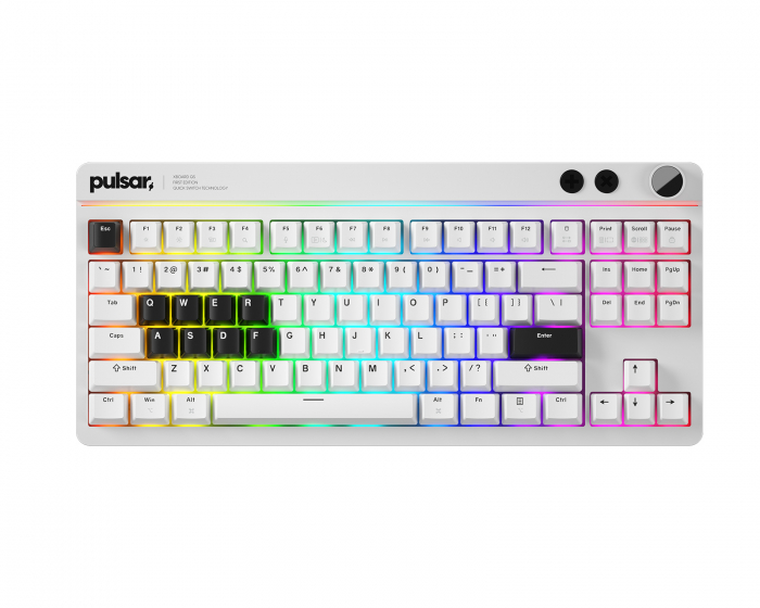 Pulsar Xboard QS First Edition Mekanisk Tastatur - Hvit (DEMO)