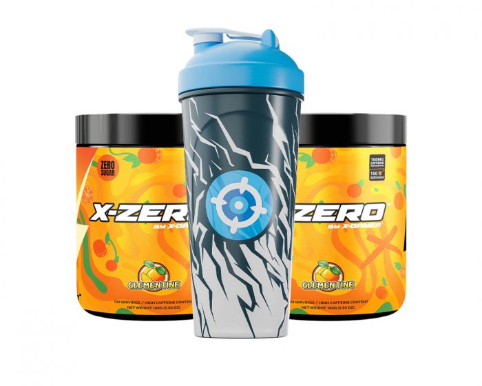 X-Gamer X-Zero Clementine - 2 x 100 Porsjoner