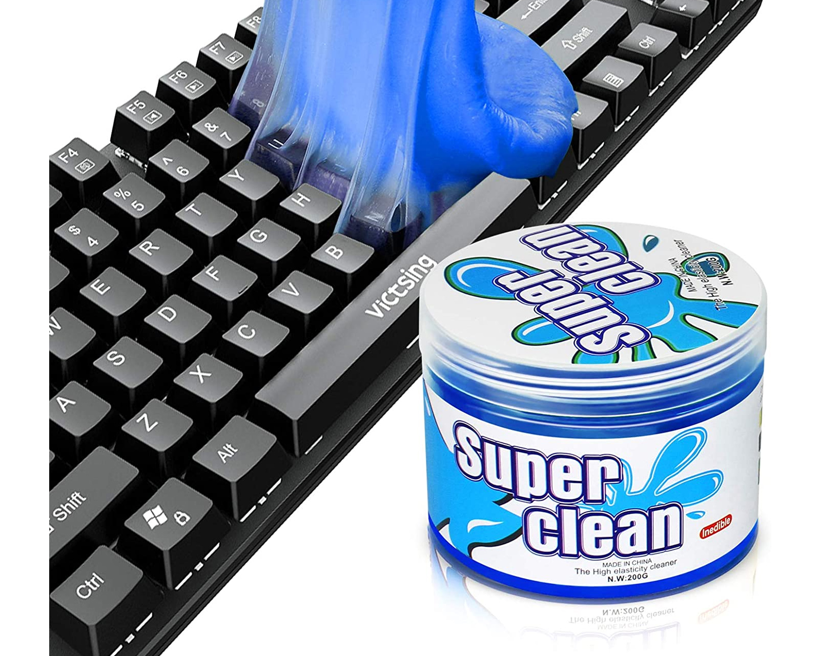 MaxGaming Keyboard Cleaning Gel - 200g - MaxGaming.no