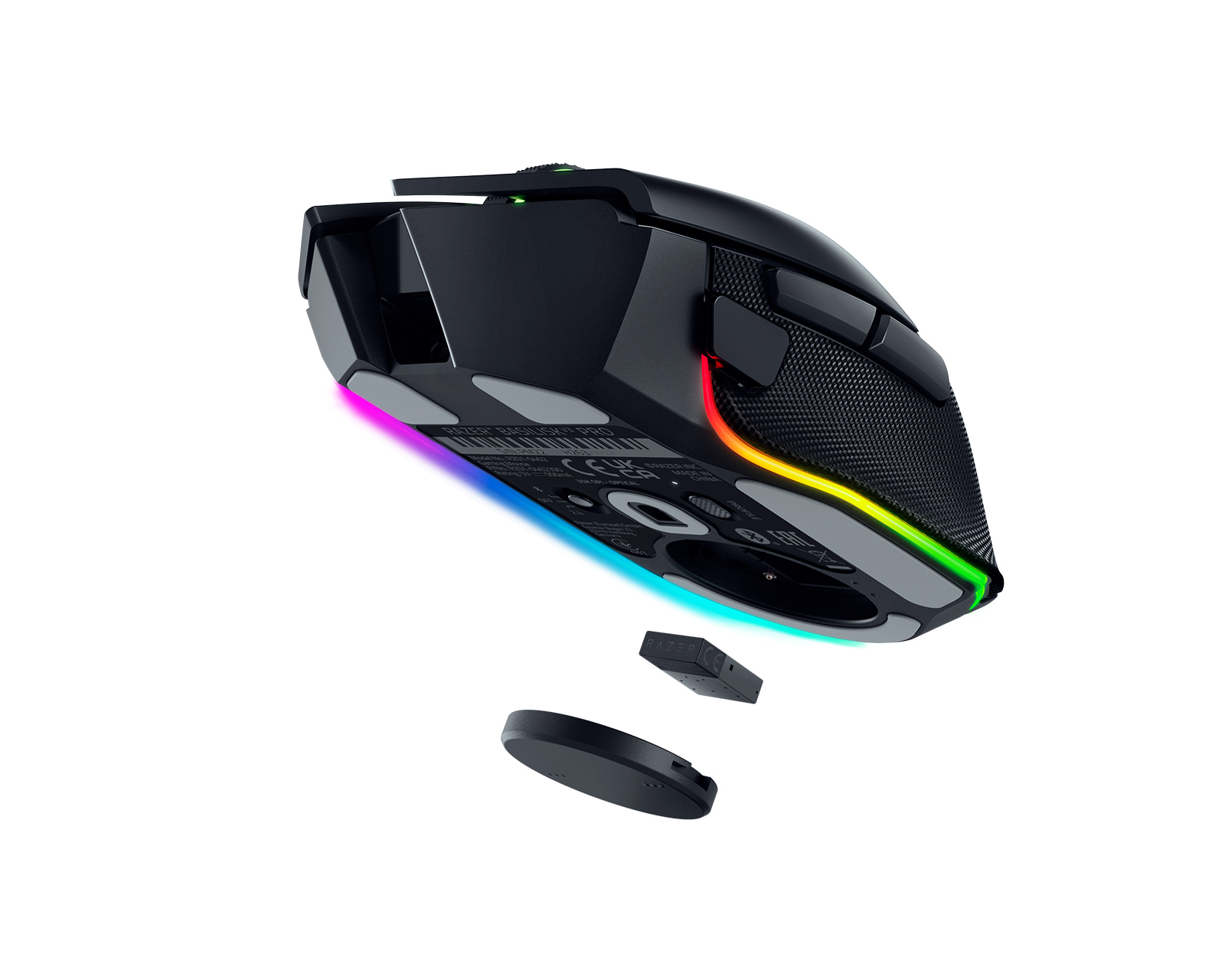 Razer Basilisk V3 Pro Trådløs Gaming Mus - Svart - MaxGaming.no